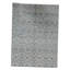 Damask Area Rug in Light Gray
