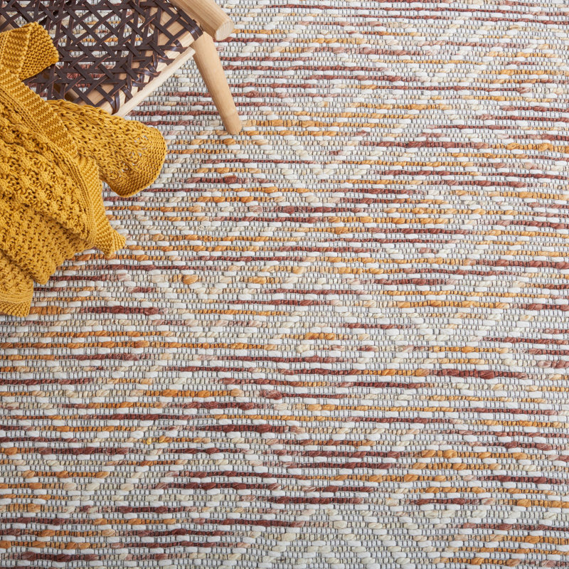 Geiser Hand Loomed Performance Geometric Rug, Rectangle 8' x 10'