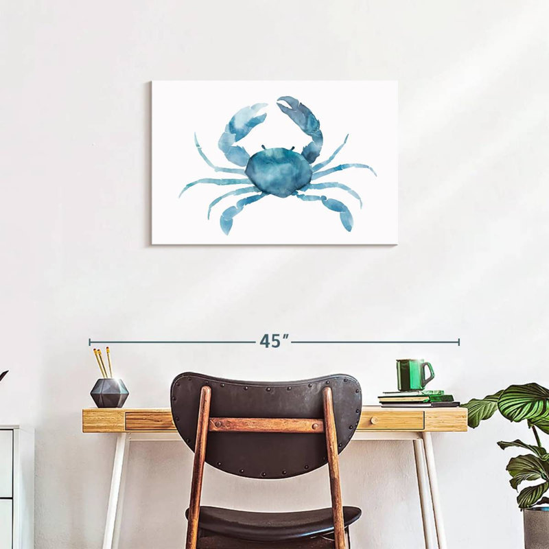 Brampt Marine Blue Crab, 20" H x 30" W