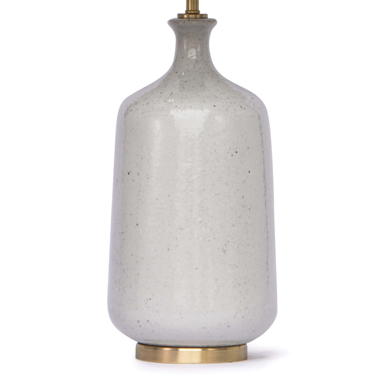 Glace Table Lamp, White