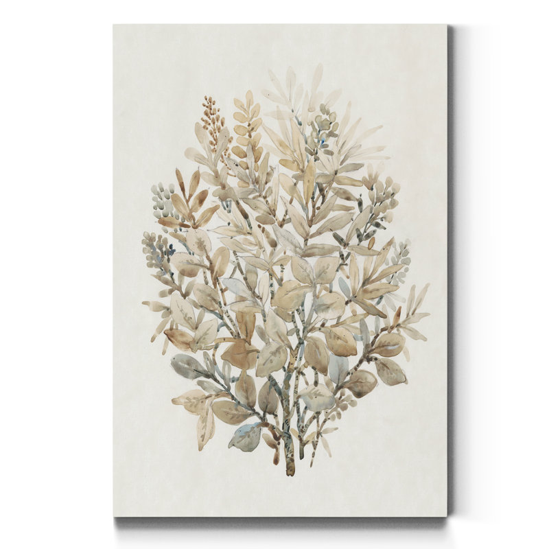 «Leaf Arrangement II», reproduction d'art sur toile tendue, H 36 po x l 24 po x P 1 po