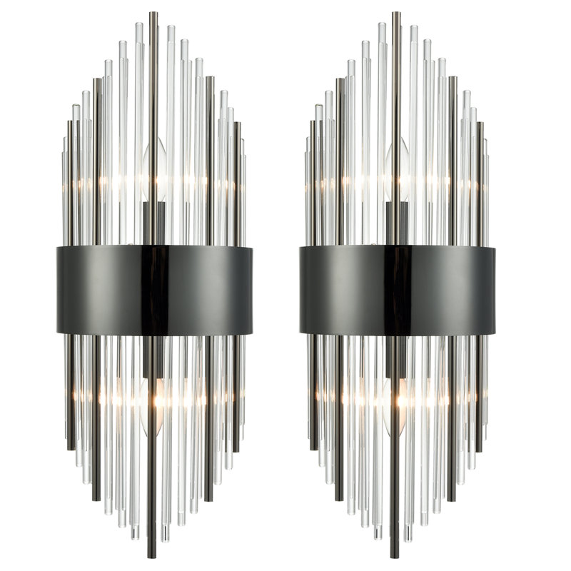 Gorrian Stainless Steel Flush Mounted Sconce