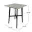 Table de salle à manger à hauteur de bar Ashi, 31 pouces, stratifié, structure en bois-129856483-129856486