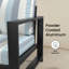 Causeuse d'extérieur Oltjana avec coussins Sunbrella®-124071161
