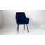 Fauteuil rembourré en velours-838301475