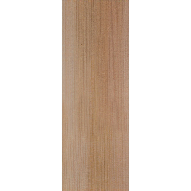 Yorktown Smooth Rafort Tail, Cèdre rouge, H 10 po x l 24 po x P 3,5 po