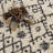 Adeen Shaggy Performance Tasseled Beige/Black Area Rug-2065492895