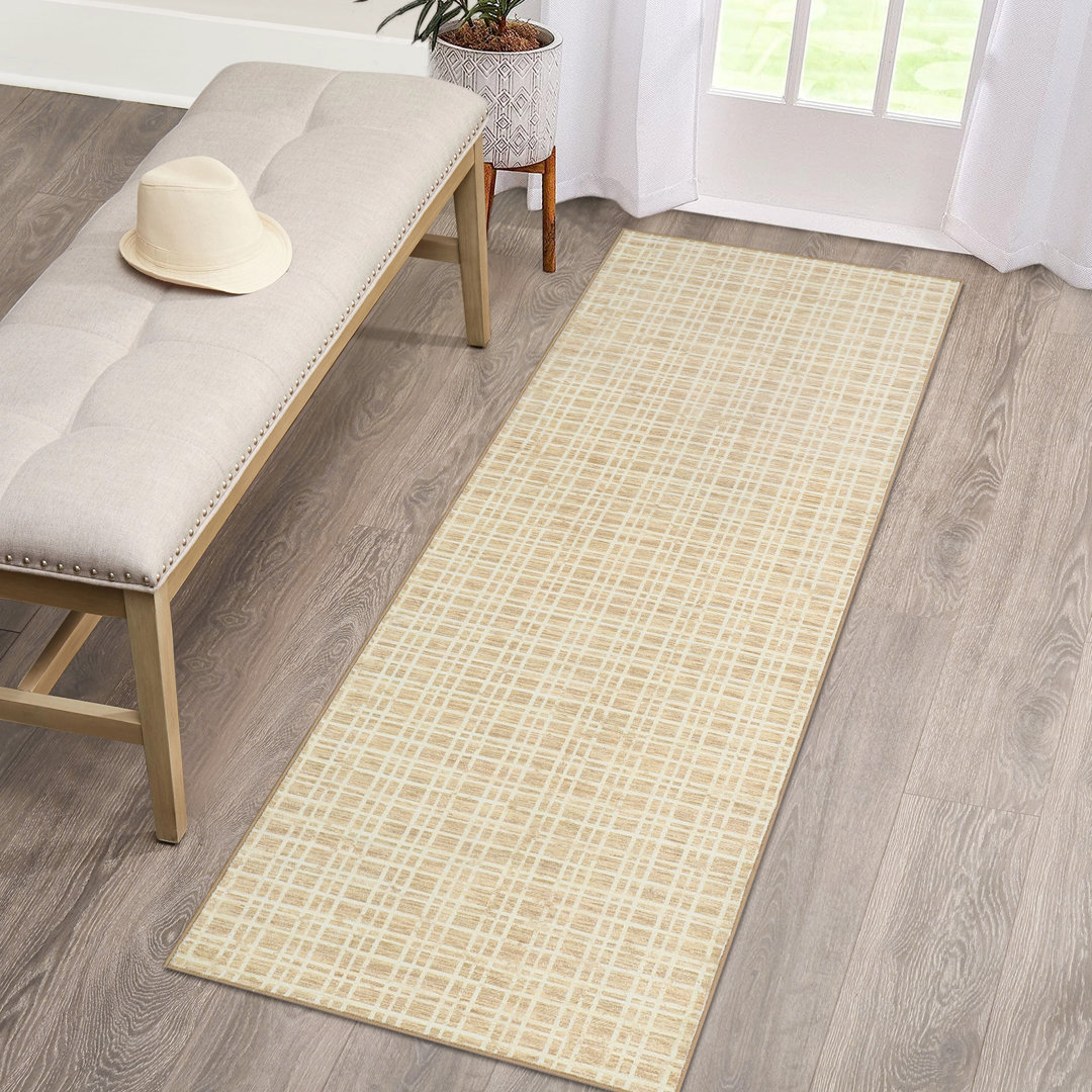 Indoor Modern Geometric Area Rug Washable Low Pile Soft Carpet for Home Decor Ebern Designs Rug