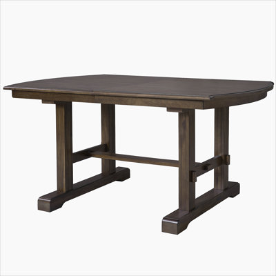 Table de salle à manger extensible de 60 à 78 po, table de cuisine en bois de ferme avec rallonge amovible, grande table extensible pour 4 à 8 personnes
