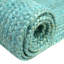 Tapis vert-bleu tressé Luceal-1829220084