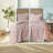 Ultra Plush Bedding Sets, Polyester Faux Fur, Elegant Blush Style For Home