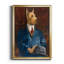 «Inspector Dog Leash», reproduction sur toile encadrée-590251383-590251377