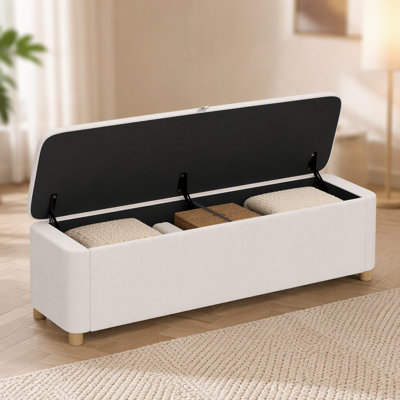 Velvet Upholstered Bench