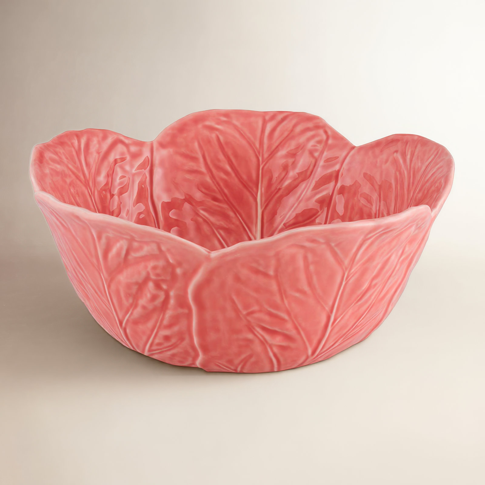 Cabbage Pink Salad bowl 11"