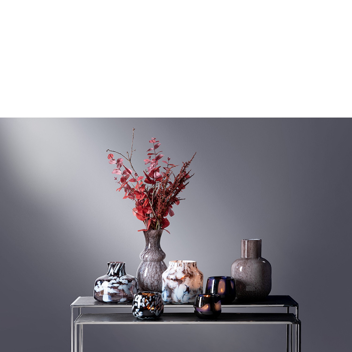 Pantea Lantern Glass Smooth Vase