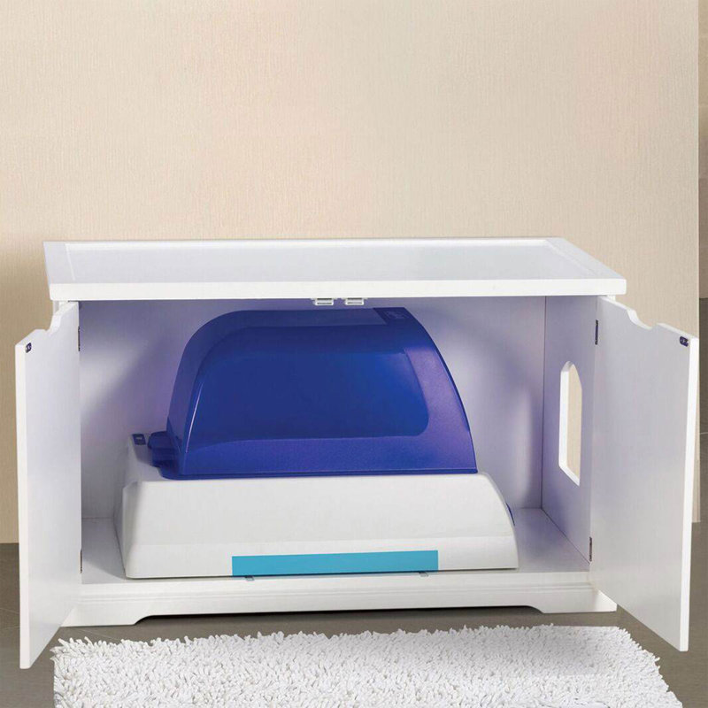 Enceinte de litière Jolene, Blanc