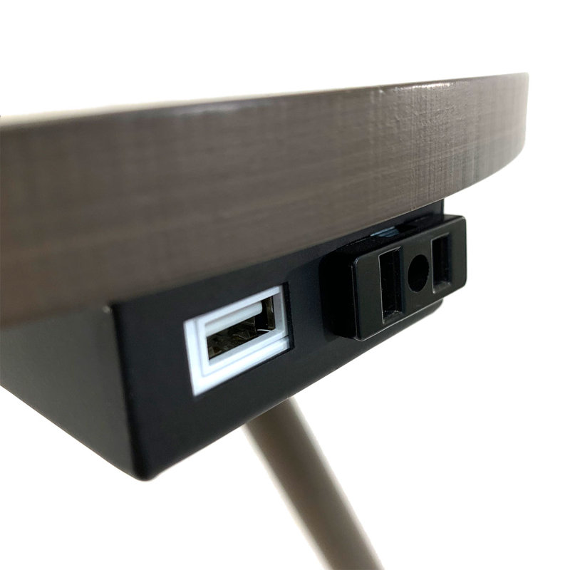 Chloé Metal USB Tripod Lamp