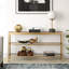 Alexis 135.3cm Glass Top Console Table-219343041-219221804