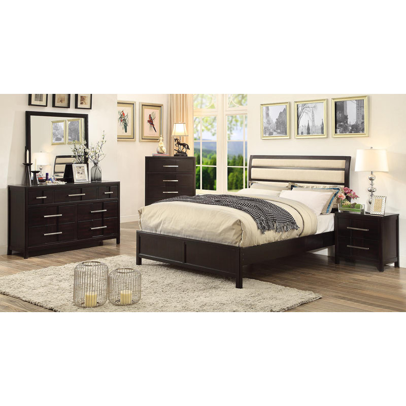 Ensemble de chambre à coucher configurable standard Climenhaga