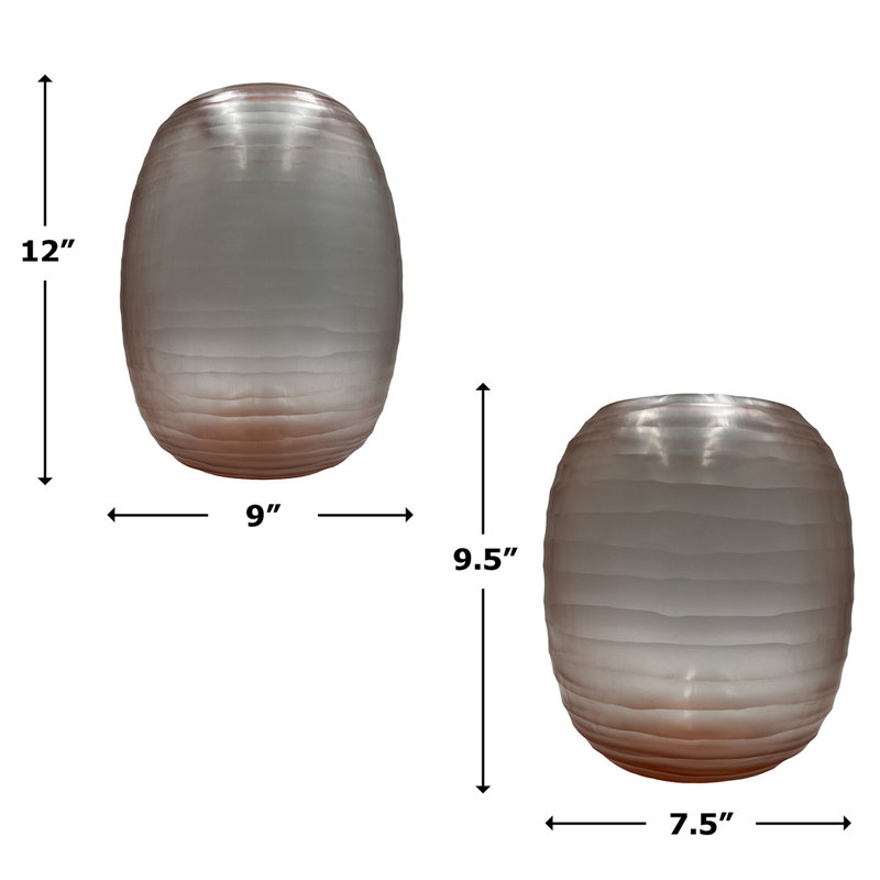 Nestore Handmade Glass Table Vase