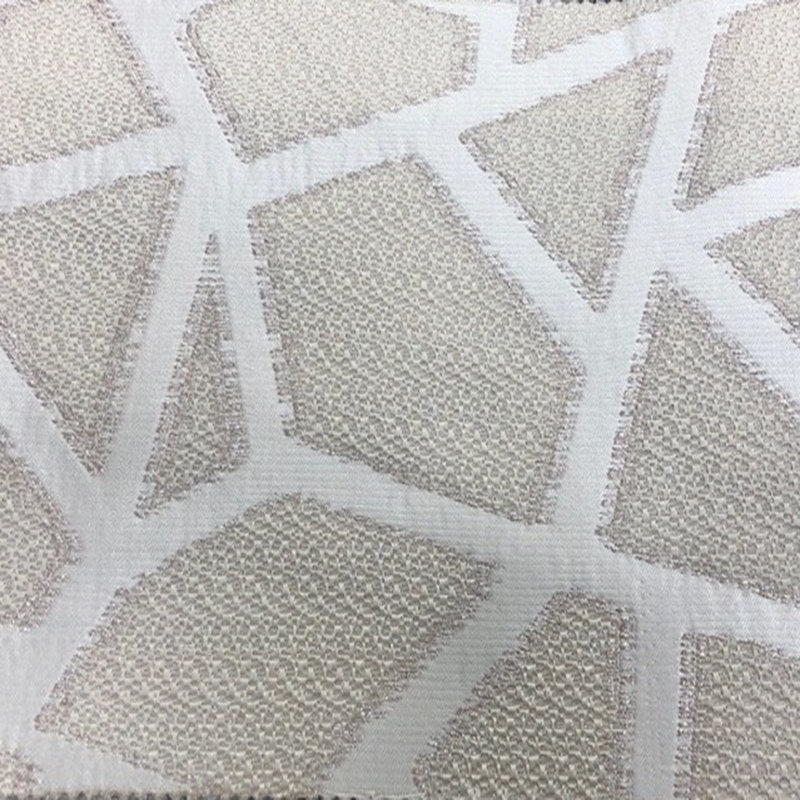 Tissu de revêtement triangulaire 100% polyester Delft, Blanc