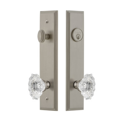 Carré Complete Entry Knob Set with Deadbolt