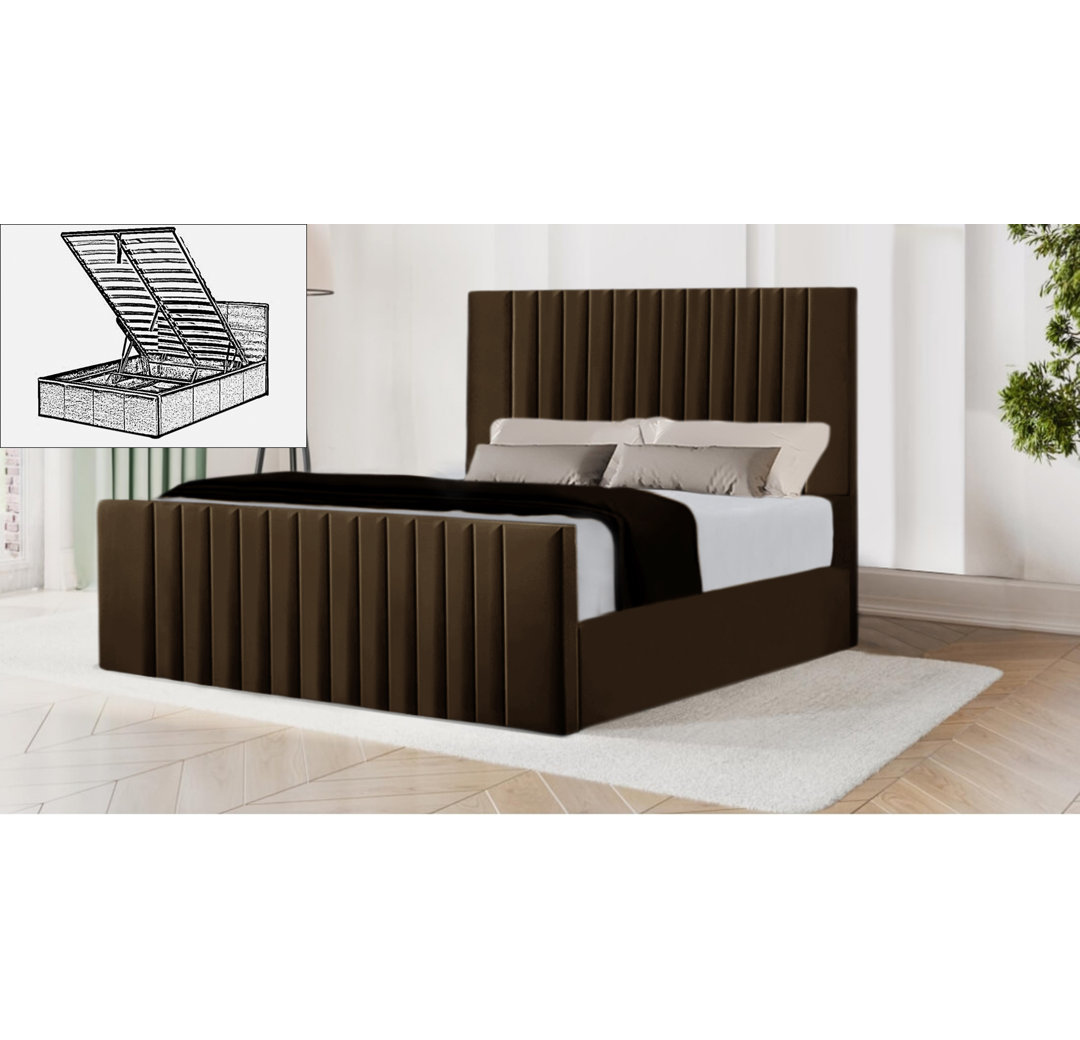 Funktionsbett Bastri mit Stauraum