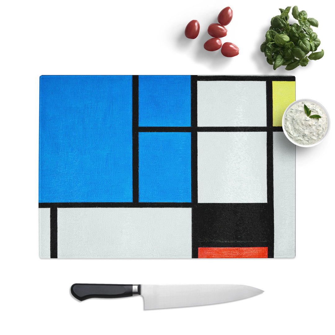 Composition Vol.1 by Piet Mondrian Chopping Board