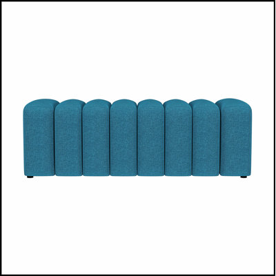 Fabric Upholstered Tufted Accent Bench With Modern Design And Comfortable Seating, Perfect For Foyer Or Living Room