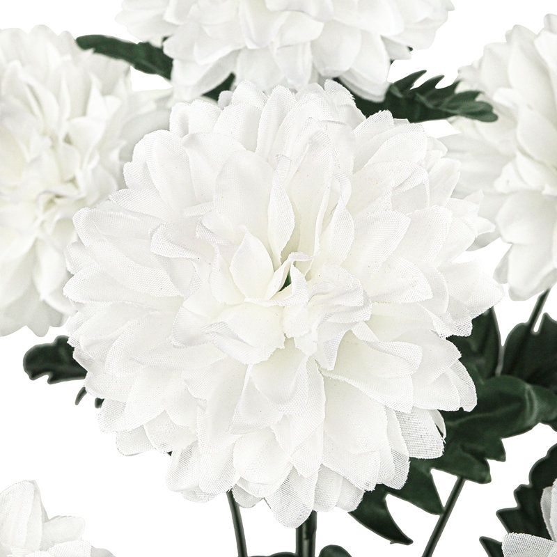 Bouquet de fleurs artificielles, Blanc
