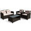 Goberman 8 - Person Patio Conversation Set with Cushions