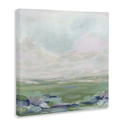 Art mural sur toile Faded Grassland View par June Erica Vess