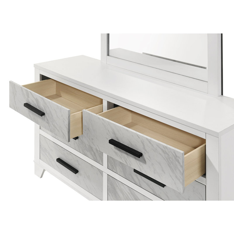 Commode blanche 1pc