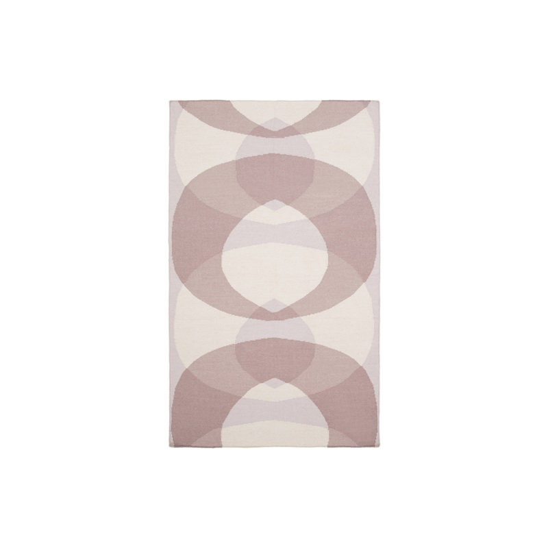 Tapis en laine tissé à la main Aikens, Rectangle 2 pi x 3 pi
