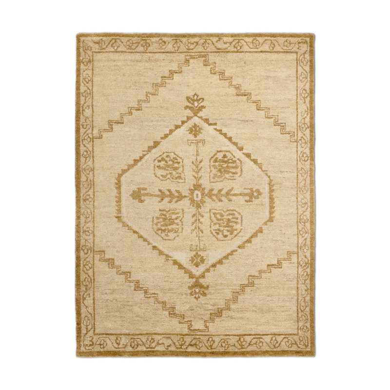 Cadiz Hand-Knotted Rug-Cadiz Natural-8'x10', Rectangle 9' x 12'