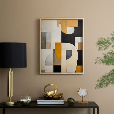 ABSTRACT Series CDXCVII Framed Print - Solid Wood