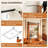Idora Wood Rectangle Wall Mirror
