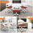 Oneman Modern Office Chair Low Back Ergonomic Desk Chair-1889728645