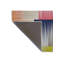 Tapis multicolore multicolore à motif de coups de pinceau moderne lavable à la machine-34787251
