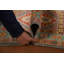 Tapis de vestibule oriental traditionnel gris Kazak 2x3