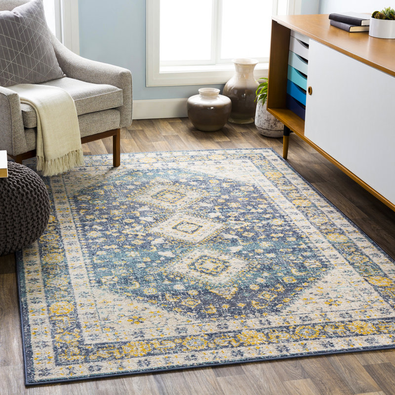 Wortham Oriental Indoor Rug, Rectangle 5'3" x 7'3"