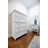 Point Breeze - 7 Drawer Chest - Fresh White with Soft Grey Glaze Finish