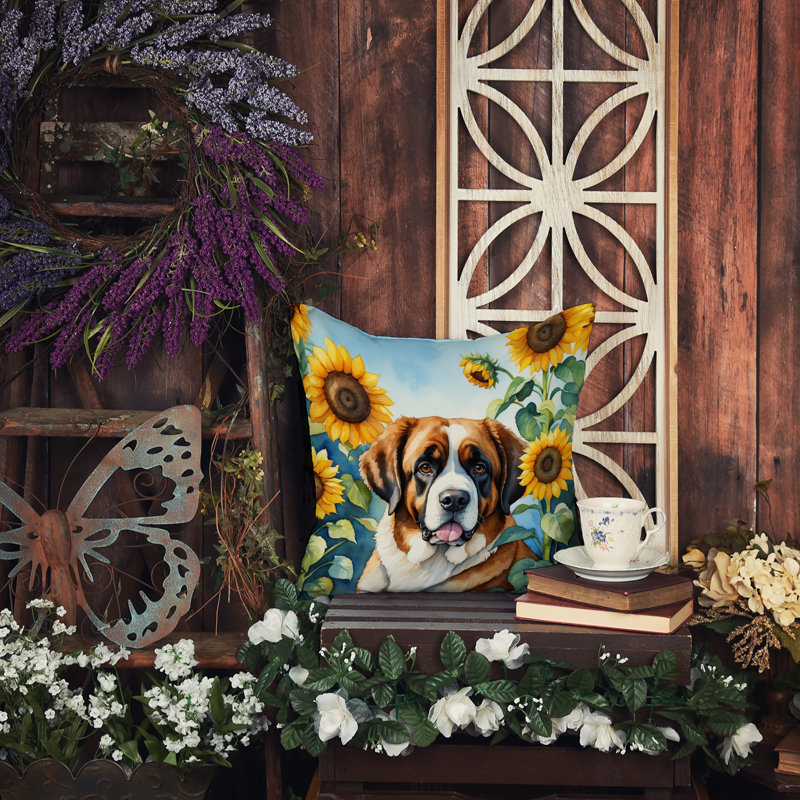 Other/No Pattern Indoor/Outdoor Throw Pillow, 14" H x 14" W