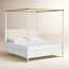 Haven KG Uph Canopy Poster Bed-1379017352