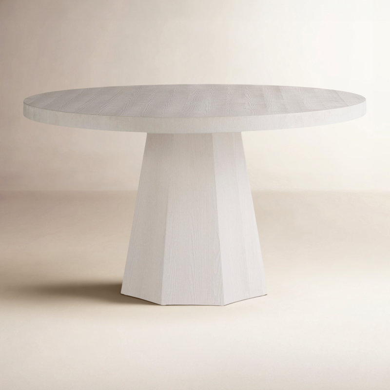 Rosalie Extendable Oak Solid Wood Dining Table