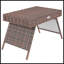 Table d'appoint pliante en rotin
