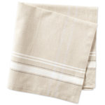 Shelton Cotton Blend Striped Square Napkin