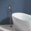 Robinet de baignoire autoportant à poignée double Topcraft avec douche à main, bronze huilé-69763896