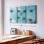 "Air plane au-dessus de palmiers" sur toile-98977961