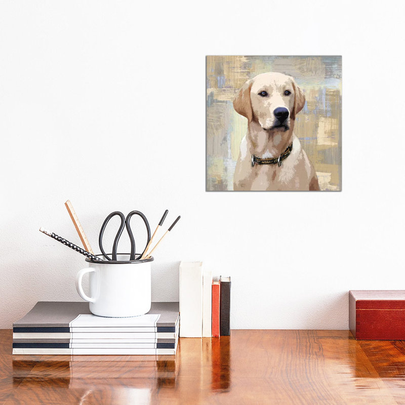 Labrador Retriever by Keri Rodgers - Wrapped Canvas Painting, 30.48 cm H x 30.48 cm W